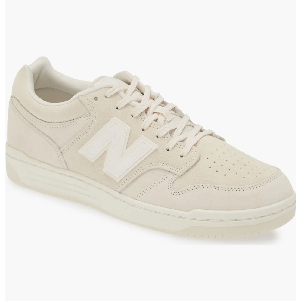 New Balance Cream Linen Sea Salt Sneaker Athletic Shoes